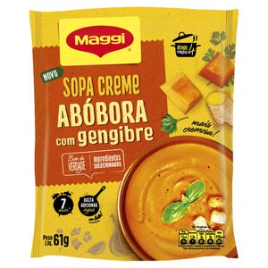 Sopa Creme Abóbora com Gengibre Maggi 61g