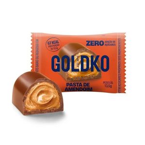 Bombom Pasta de Amendoim Sem Adição de Açúcar Goldko 13,5g