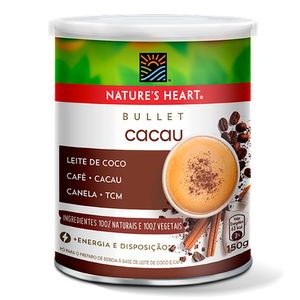 Suplemento em Pó com Leite de Coco Bullet Cacau Nature's Heart 150g
