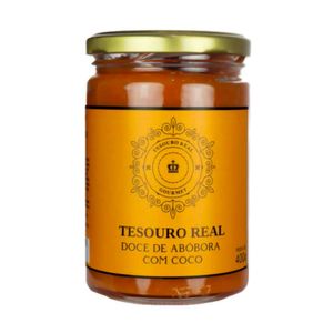Doce De Abobora Ccom Coco Tesouro Real 400g