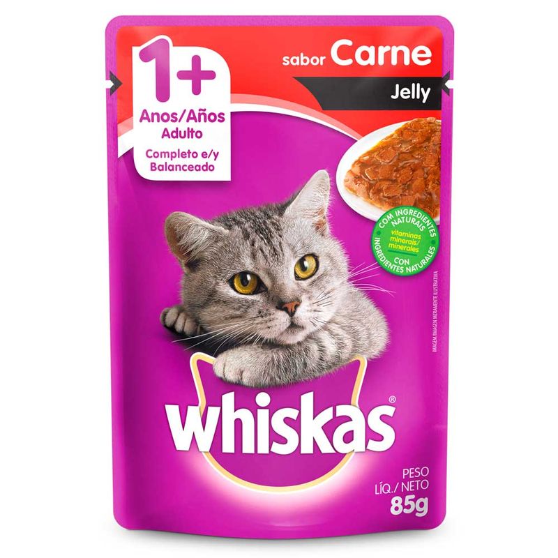 racao-para-gato-adulto-sabor-carne-jelly-whiskas-sache-85g
