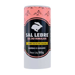 Sal do Himalaia Moído Lebre Frasco 100g