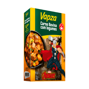 Carne Bovina com Legumes Avengers Vapza 320g