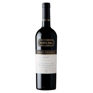 Vinho Chileno Malbec Gran Reserva Santa Ema 750ml