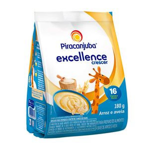 Cereal em Pó Arroz e Aveia Crescer Excellence Piracanjuba 180g