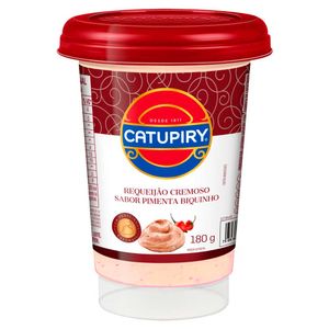Requeijão Cremoso Sabor Pimenta Biquinho Catupiry 180g