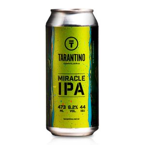 Cerveja Miracle Ipa Tarantino Lata 473ml