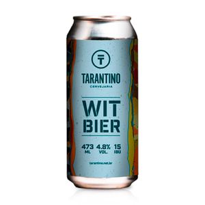 Cerveja Witbier Tarantino Lata 473ml