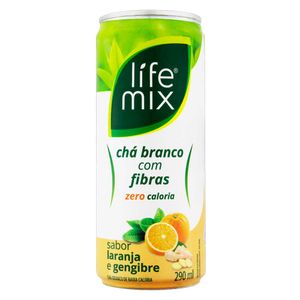 Chá Branco Laranja e Gengibre Life Mix Lata 290ml