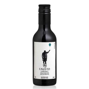Vinho Nacional Tinto Merlot Cabernet Fausto 187ml