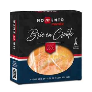 Queijo Brie Folhado Momento Mambo 350g