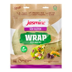 Tortilha Wrap Espinafre Jasmine 240g