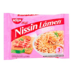 Macarrão Instantâneo Bacon Nissin 85g