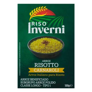 Arroz Italiano para Risoto Carnaroli Inverni 500g