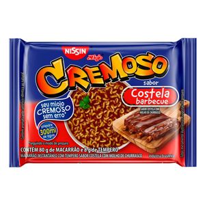 Macarrão Instantâneo Churrasco Costela Nissin 88g