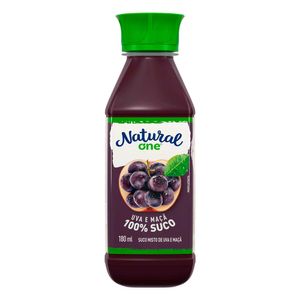 Suco Natural Uva e Maçã Natural One 180ml