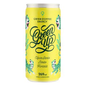 Energético Natural Capim Santo Limão e Hortelã Green Up 269ml