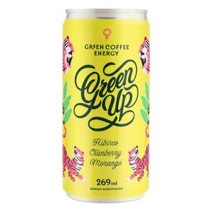Energético Natural Hibisco e Morango Green Up 269ml