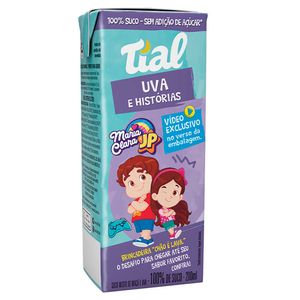 Suco de Uva e Maçã Tial 200ml