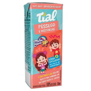 Suco de Pêssego e Maçã Tial 200ml