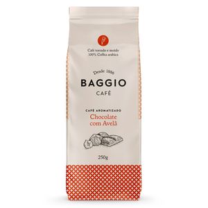 Café Torrado e Moído Chocolate com Avelã Baggio Aromas 250g