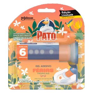 Desodorizador Férias Tropical Edição Limitada Pato Gel Aparelho+Refil 38g