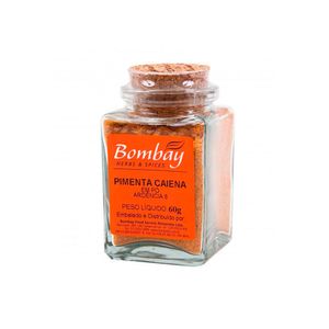 Pimenta Caiena em Pó Bombay Vidro 60g