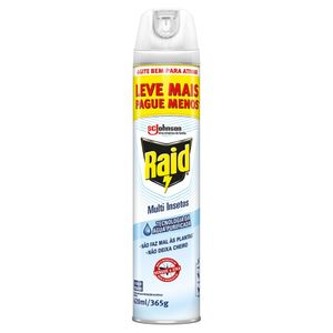 Inseticida Aerosol Aqua Protection Multi Insetos Raid 420ml