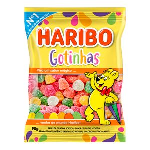 Bala Gotinha Sabor Frutas Haribo 100g