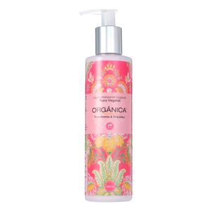 Loção Hidratante Orgânica Vegetal de Framboesa com Orquídeas 250ml
