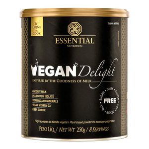 Leite em Pó Vegetal Vegan Delight Essential 250g