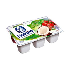 Bebida Láctea Fermentada Morango + Coco Batavo 540g