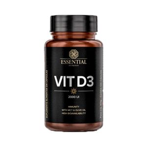 Suplemento Essencial Vitaminha D3 120 Cápsulas