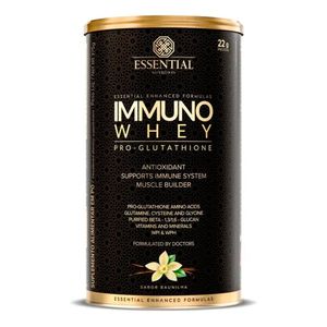 Suplemento Essencial Immuno Whey Baunilha 375g