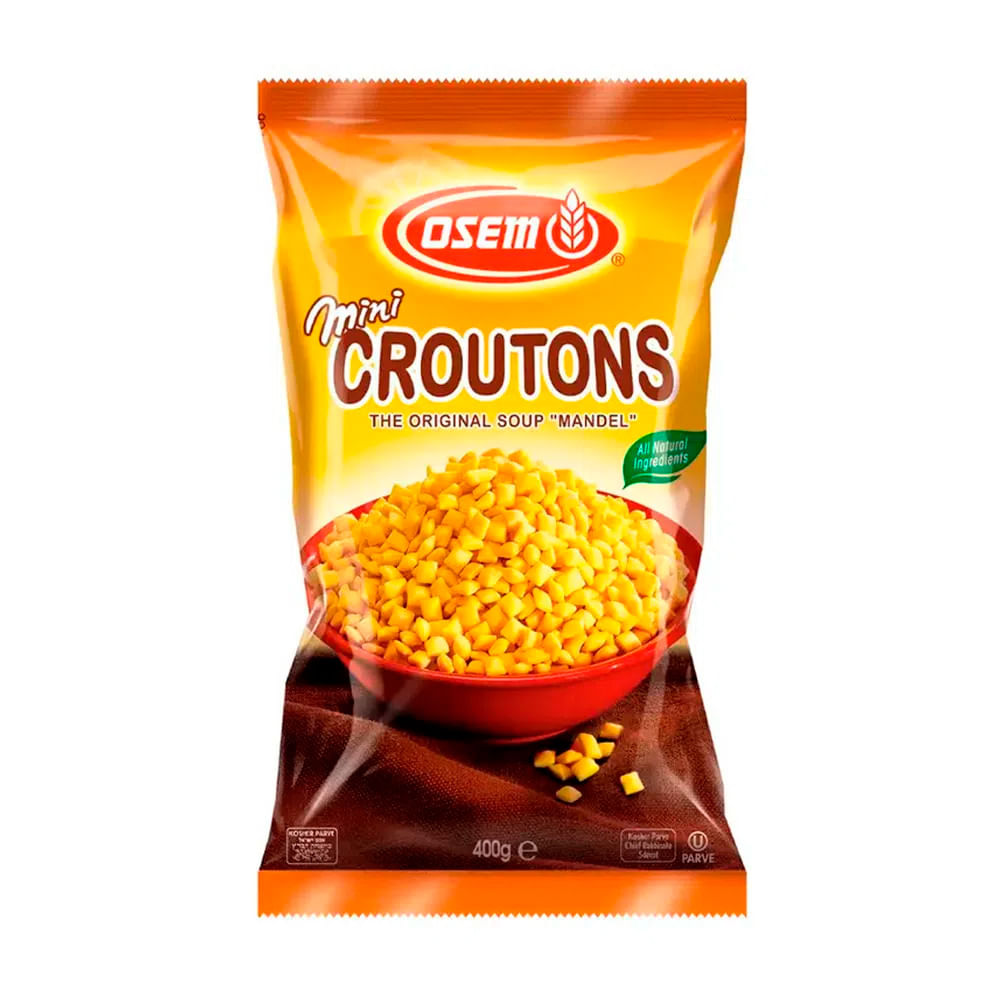 Salgadinho Croutons Mini Osem 400g - Produto Kosher