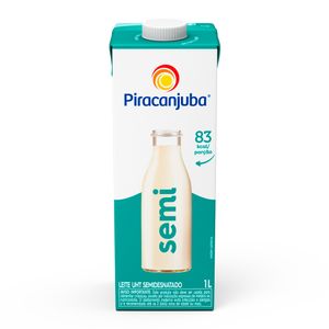 Leite Semidesnatado Longa Vida Piracanjuba 1 Litro