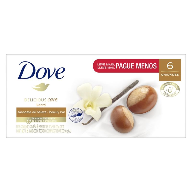 kit-sabonetes-hidratante-em-barra-karite-e-baunilha-dove-90g-com-6-unidades