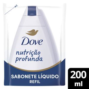 Refil Sabonete Líquido Nutrição Profunda Dove 200ml