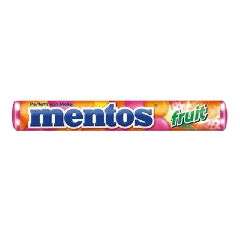 Bala Stick Fruit Mentos 375g Mambo Supermercados São Paulo Mambo Supermercado São Paulo 3407