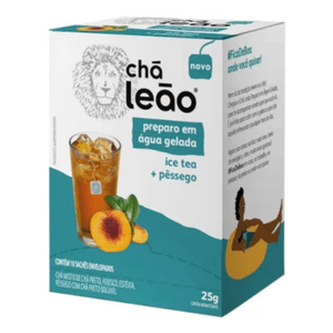 Chá Gelado Pêssego Leão 25g