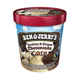 Sorvete Cookies & Cream Cheescake Core Ben & Jerry's 458ml