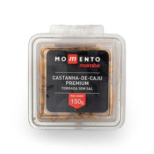 Castanha-de-Caju Premium Sem Sal Momento Mambo 150g