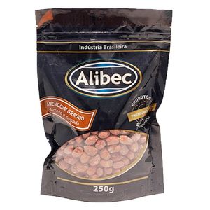 Amendoim Graúdo Torrado e Salgado Alibec 250g