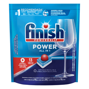 Detergente para Lava Louças em Tablete Finish 13 unidades