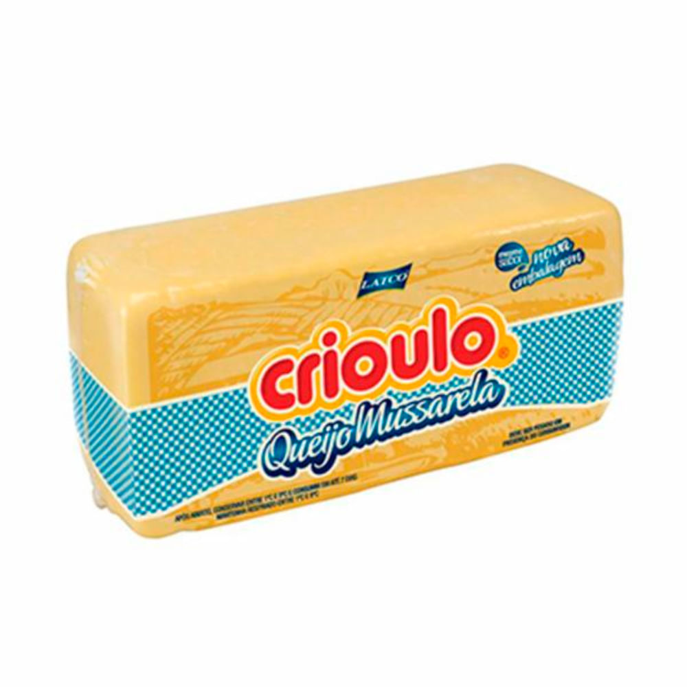 Queijo Mussarela Crioulo Kg Mambo Supermercado São Paulo Mambo Supermercado São Paulo 