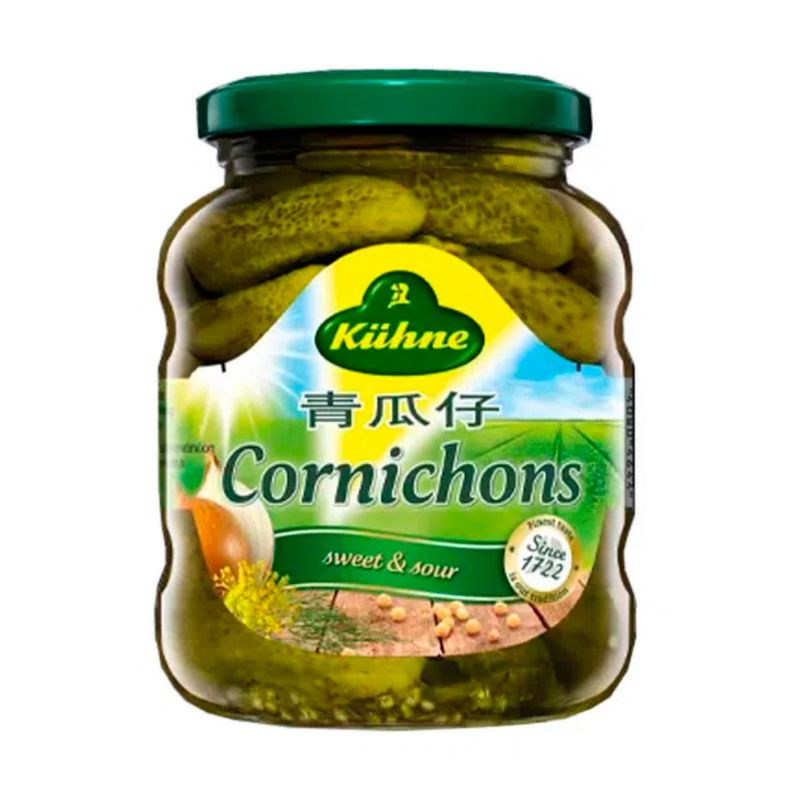 pepino-agridoce-kuhne-330g