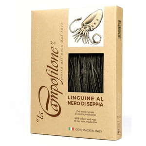 Macarrão Linguine Al Nero Di Seppia La Campofilone 250g