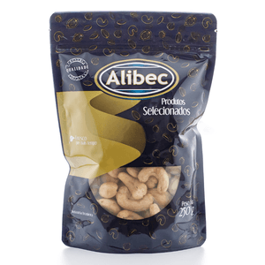 Castanha de Caju Torrrada e Salgada Alibec 250g