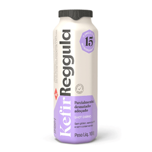 Iogurte Parcialmente Desnatado Adoçado Kefir Reggula Keiff 100g