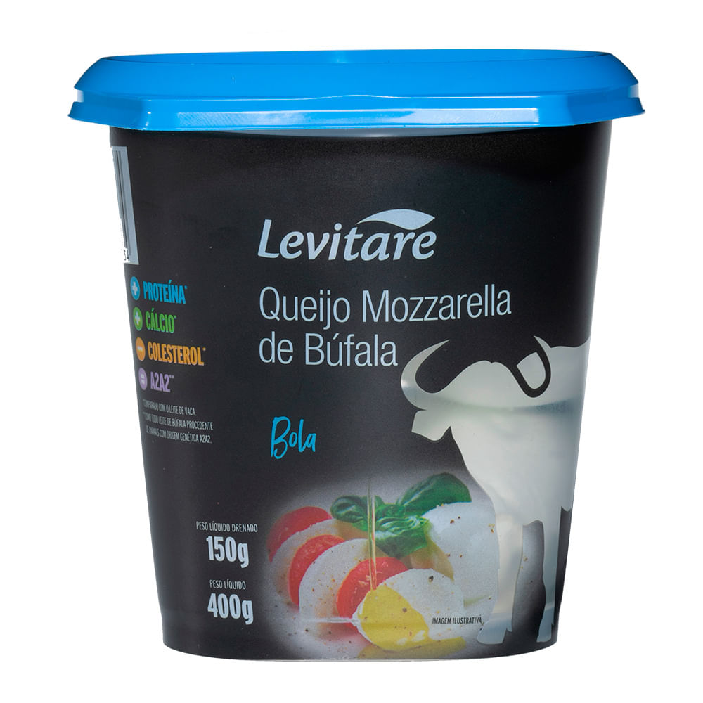 Queijo Mozzarella De Búfala Bola Levitare 150g Mambo Supermercados São Paulo Mambo 